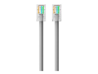 Belkin RJ45-RJ45, Cat6, 2m netværkskabel Grå