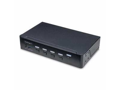 StarTech.com P4AD122-KVM-SWITCH KVM Switch Stativ-montering Sort