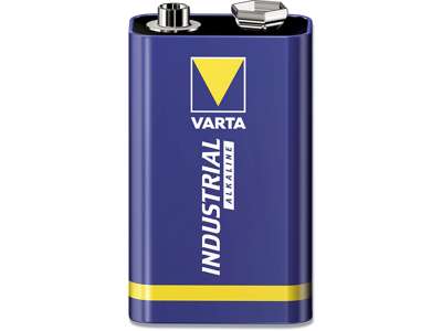 Batteri, 9 V, 20 stk, Varta Industrial