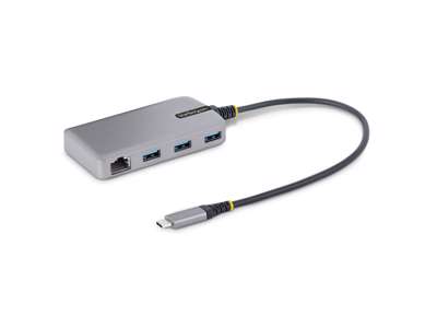 StarTech.com 5G3AGBB-USB-C-HUB dockingstation Ledningsført USB 3.2 Gen 1 (3.1 Gen 1) Type-C Grå