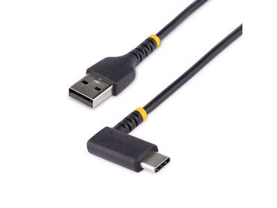 StarTech.com R2ACR-30C-USB-CABLE USB-kabel USB 2.0 0,3 m USB A USB C Sort