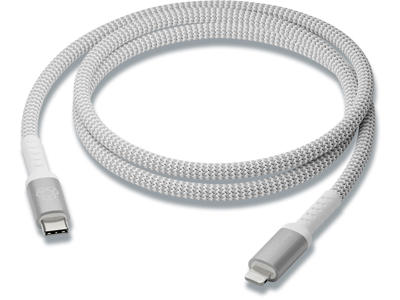 USB kabel, USB-C to Lightning, White, 1.2m, dbramante1928 Re-charge BRD