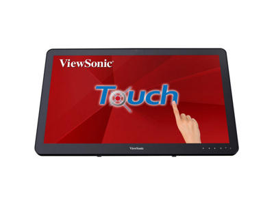 Viewsonic TD2430 computerskærm 59,9 cm (23.6") 1920 x 1080 pixel Fuld HD LCD Berøringsskærm Multibruger Sort