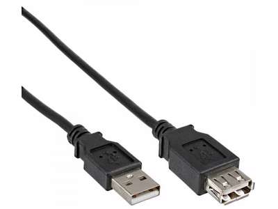 DeLOCK 83401 USB-kabel USB 2.0 0,5 m USB A Sort