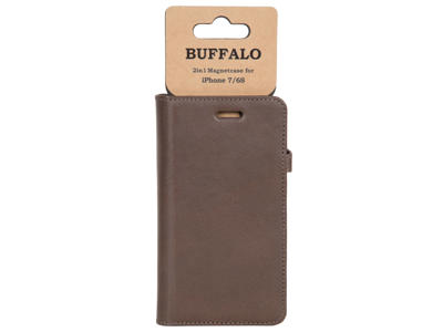 Buffalo 657530 mobiltelefon etui 11,9 cm (4.7") Folie Brun