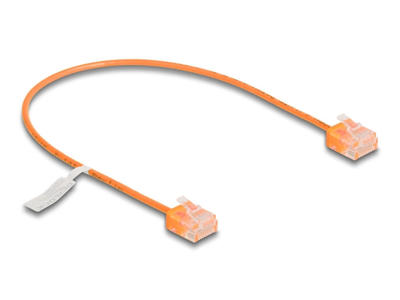 DeLOCK 80853 netværkskabel Orange 0,3 m Cat6 U/UTP (UTP)