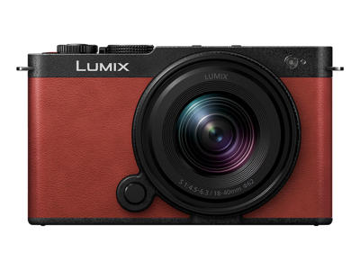 Panasonic Lumix S9 + S-R1840 Kompakt kamera 24,2 MP CMOS 12000 x 8000 pixel Sort, Rød