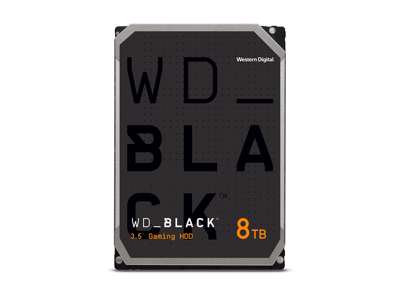 Western Digital WD_Black harddisk 8 TB 7200 rpm 256 MB 3.5" Serial ATA III