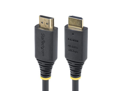 StarTech.com HDMI2-CABLE-4K60-1M HDMI-kabel HDMI Type A (Standard) Sort