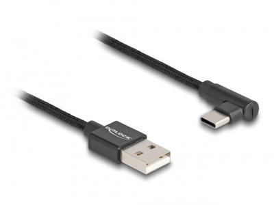 DeLOCK 80029 USB-kabel USB 2.0 0,5 m USB A USB C Sort