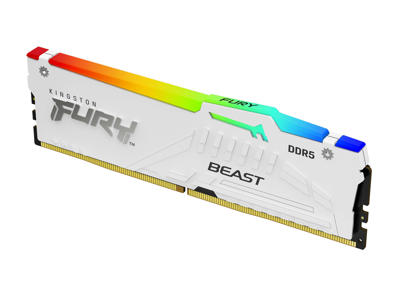 Kingston Technology FURY Beast 16 GB 6000 MT/s DDR5 CL30 DIMM White RGB EXPO