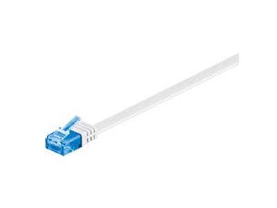 Microconnect V-UTP6A10W-FLAT netværkskabel Hvid 10 m Cat6a U/UTP (UTP)