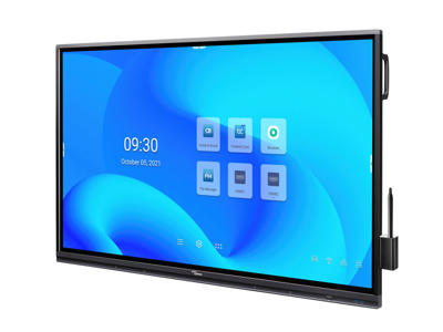 Optoma 5652RK Interaktivt fladpanel 165,1 cm (65") LED 400 cd/m² 4K Ultra HD Sort Berøringsskærm Indbygget processer Android