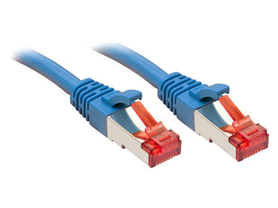 Lindy RJ-45 Cat.6 S/FTP 0.5m netværkskabel Blå 0,5 m Cat6 S/FTP (S-STP)