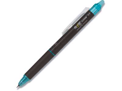 Rollerball gelpen, 0.5 mm, 0.25 mm, Turkis, Pilot FriXion Point Clicker BLRT-FRP-5-LB