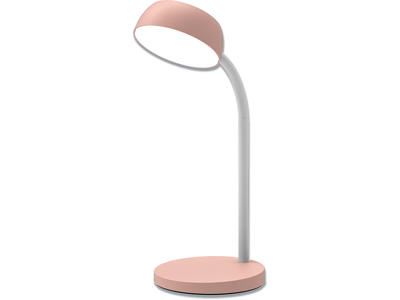 Bordlampe, Pink, Med fod, LED, Unilux Tamy