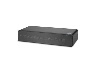 Belkin F1DN208KVM-UN-4 KVM Switch Stativ-montering Sort