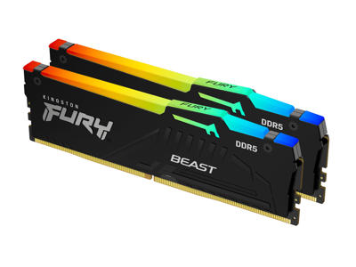 Kingston Technology FURY Beast 32 GB 6000 MT/s DDR5 CL30 DIMM (sæt med 2) RGB EXPO