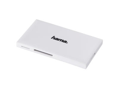 Hama 00181017 kortlæser USB 3.2 Gen 1 (3.1 Gen 1) Hvid