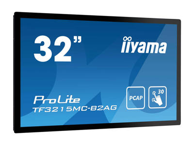 iiyama ProLite TF3215MC-B2AG computerskærm 80 cm (31.5") 1920 x 1080 pixel Fuld HD LED Berøringsskærm Kiosk Sort