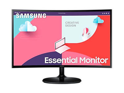 Samsung S36C LED display 61 cm (24") 1920 x 1080 pixel Fuld HD Sort