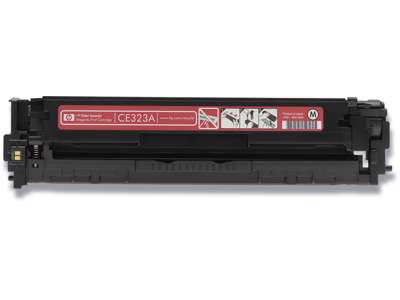 Toner, 128A, Magenta-rød, 1.300 sider, HP CE323A