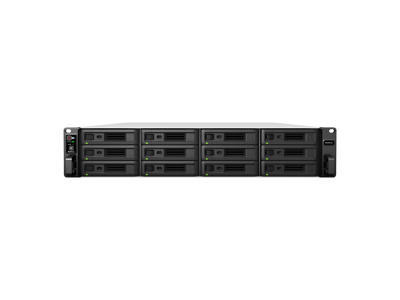 Synology RackStation RS3621xs+ NAS Stativ (2U) Intel® Xeon® D D-1541 8 GB DDR4 48 TB HDD DiskStation Manager Sort