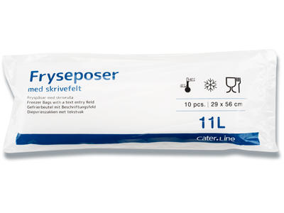 Fryseposer, 11 liter, 36 micron, 40 poser pr rulle, Abena 