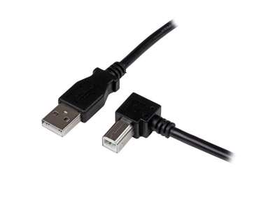 StarTech.com 2m USB 2.0 USB-kabel USB A USB B Sort