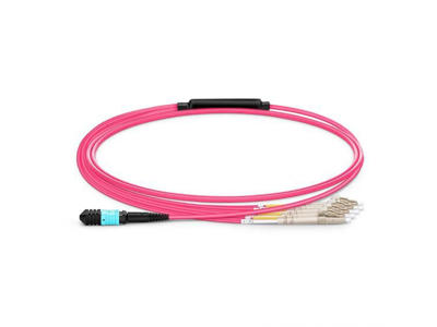 Lanview LVO230510-MTP InfiniBand og fiberoptisk kabel 10 m LC Violet