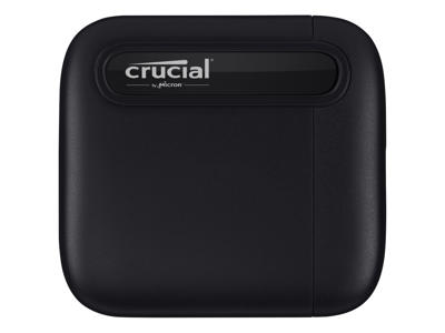 Crucial X6 2 TB USB Type-C 3.2 Gen 2 (3.1 Gen 2) Sort