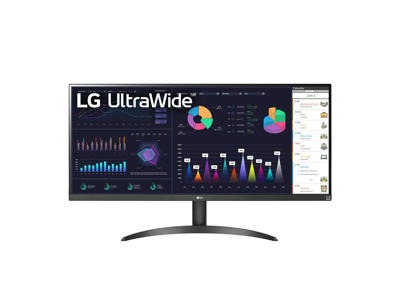 LG 34WQ500-B computerskærm 86,4 cm (34") 2560 x 1080 pixel UltraWide Full HD LED Sort