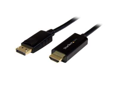 StarTech.com DP2HDMM3MB videokabel adapter 3 m DisplayPort HDMI Sort