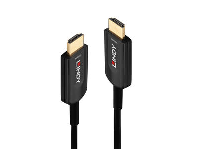 Lindy 38382 HDMI-kabel 20 m HDMI Type A (Standard) Sort