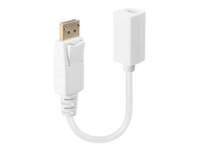 Lindy 41060 videokabel adapter 0,15 m DisplayPort Mini DisplayPort Hvid