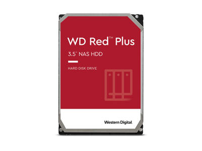 Western Digital WD Red Plus harddisk 8 TB 7200 rpm 3.5" Serial ATA III