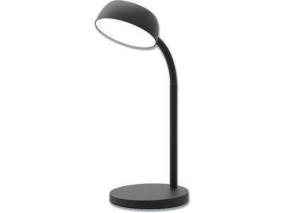 Bordlampe, Sort, Med fod, LED, Unilux Tamy