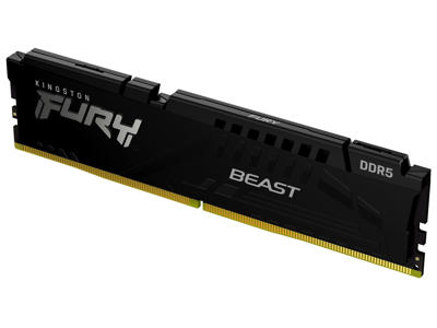 Kingston Technology FURY Beast 16GB 6000MT/s DDR5 CL30 DIMM Black EXPO