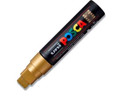 Paint marker, 15 mm, Guld, XXL spids, uni Posca PC-17K