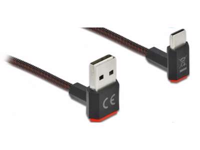 DeLOCK 85278 USB-kabel USB 2.0 2 m USB A USB C Sort