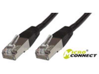 Microconnect SSTP615S netværkskabel Sort 15 m Cat6 S/FTP (S-STP)