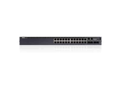 DELL PowerConnect N3024 Administreret L3 Gigabit Ethernet (10/100/1000) 1U Sort