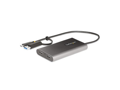 StarTech.com 109B-USBC-HDMI USB grafisk adapter 3840 x 2160 pixel Grå