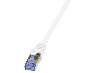 LogiLink Cat6a S/FTP, 1.5m netværkskabel Hvid 1,5 m S/FTP (S-STP)