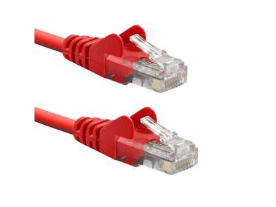 Microconnect UTP510R netværkskabel Rød 10 m Cat5e U/UTP (UTP)