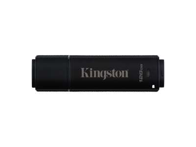 Kingston Technology DataTraveler 4000G2 USB-nøgle 128 GB USB Type-A 3.2 Gen 2 (3.1 Gen 2) Sort