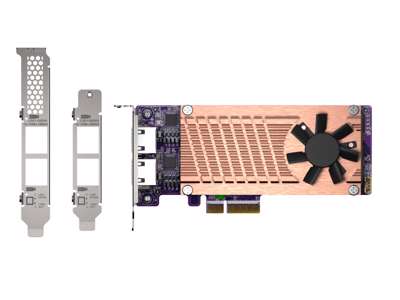 QNAP QM2-2P2G2T netværkskort Intern Ethernet 2500 Mbit/s