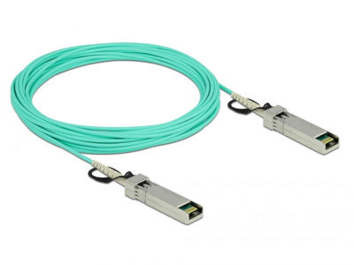 DeLOCK 86643 InfiniBand og fiberoptisk kabel 10 m SFP+ Turkisfarve