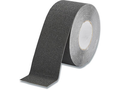 Tape - skridsikker, 75 mm, 15 m, Sort, Durable DURALINE GRIP 