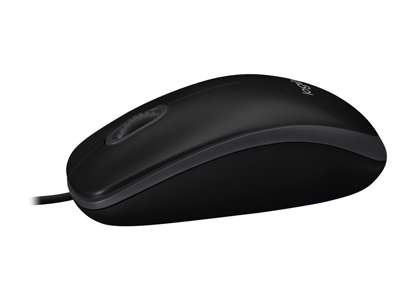 Logitech B100 Optical Business Mouse, Black (OEM)